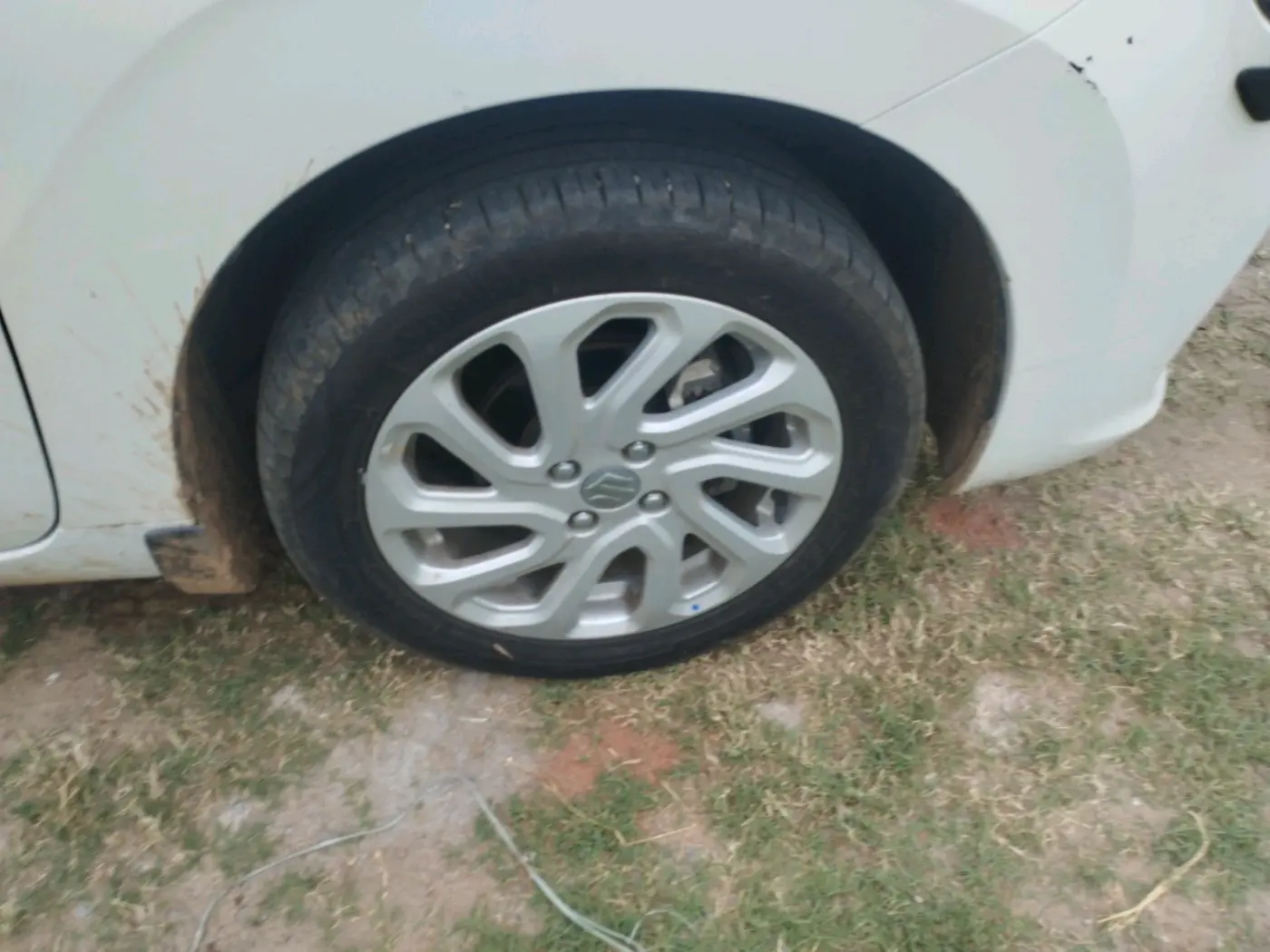 2024 Maruti Baleno ZETA 1.2 AGS, Petrol, Automatic, 10,002 km, tyre