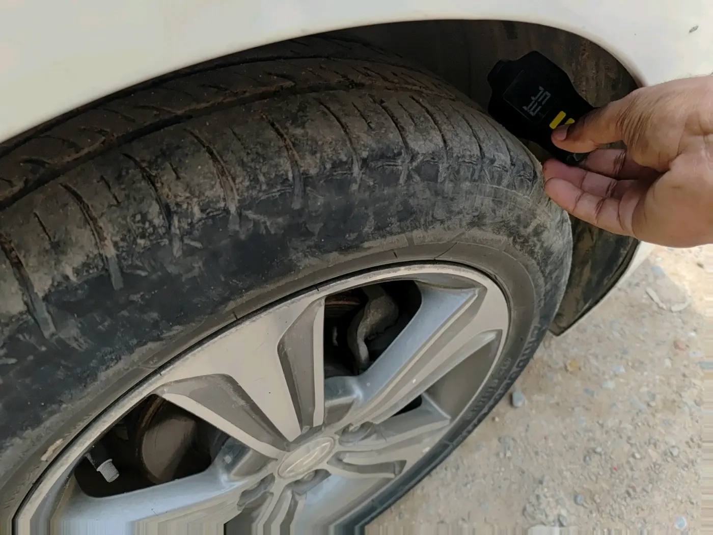 2018 Hyundai Verna 1.6 CRDI SX + AT, Diesel, Automatic, 97,043 km, tyre