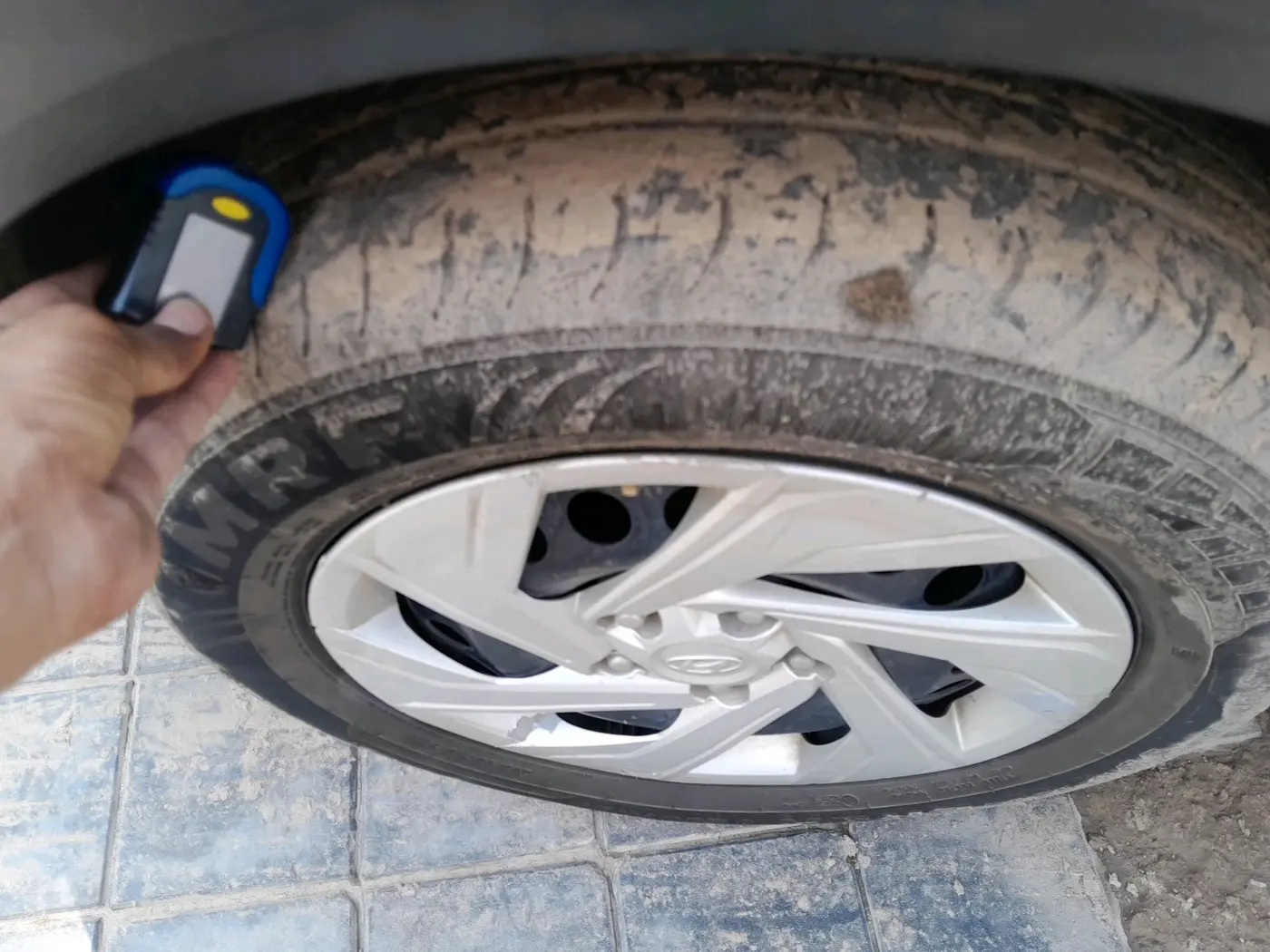 2018 Hyundai Creta E PLUS 1.4 DIESEL, Diesel, Manual, 2,56,699 km, tyre